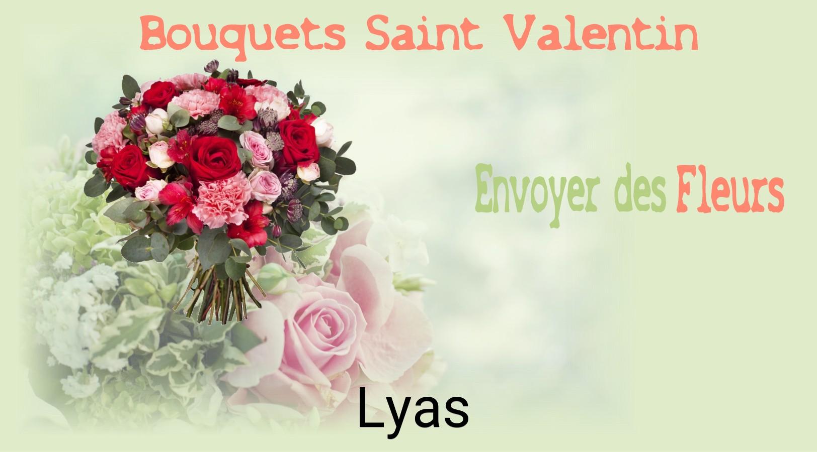 Roses de Saint-Valentin livrées à Lyas