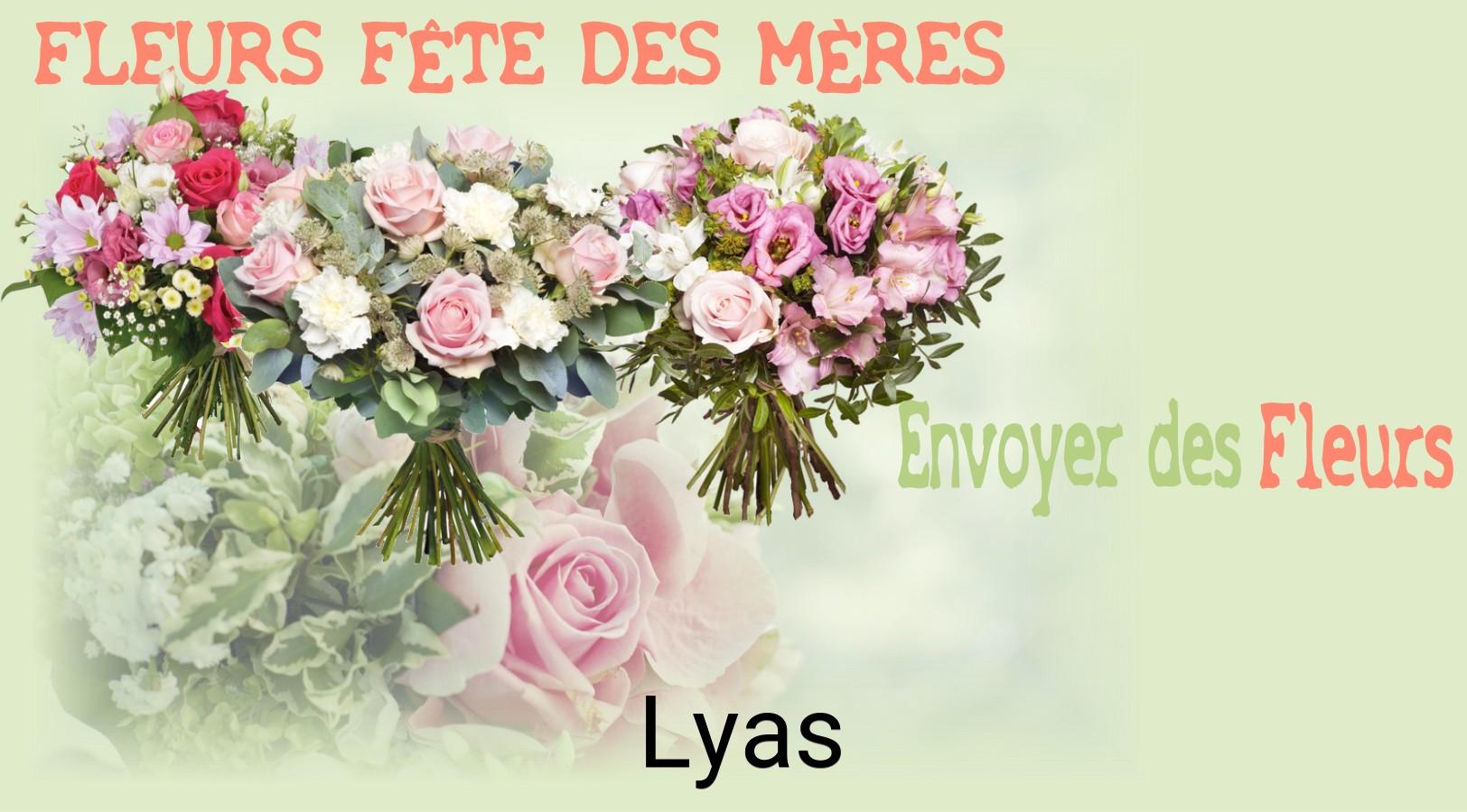 Bouquet de Fête des Mères livré à Lyas